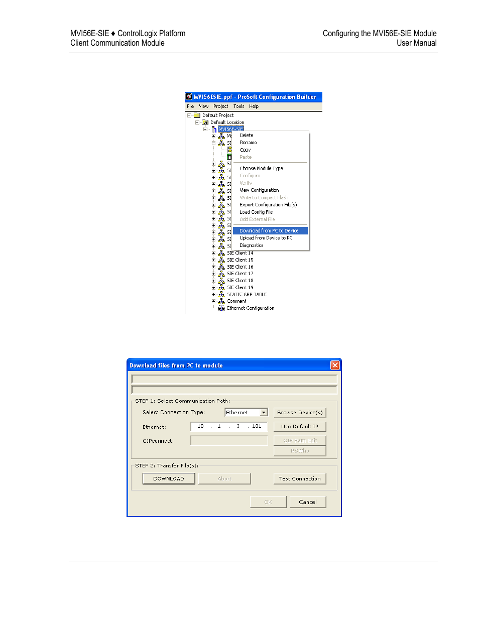 ProSoft Technology MVI56E-SIE User Manual | Page 81 / 168