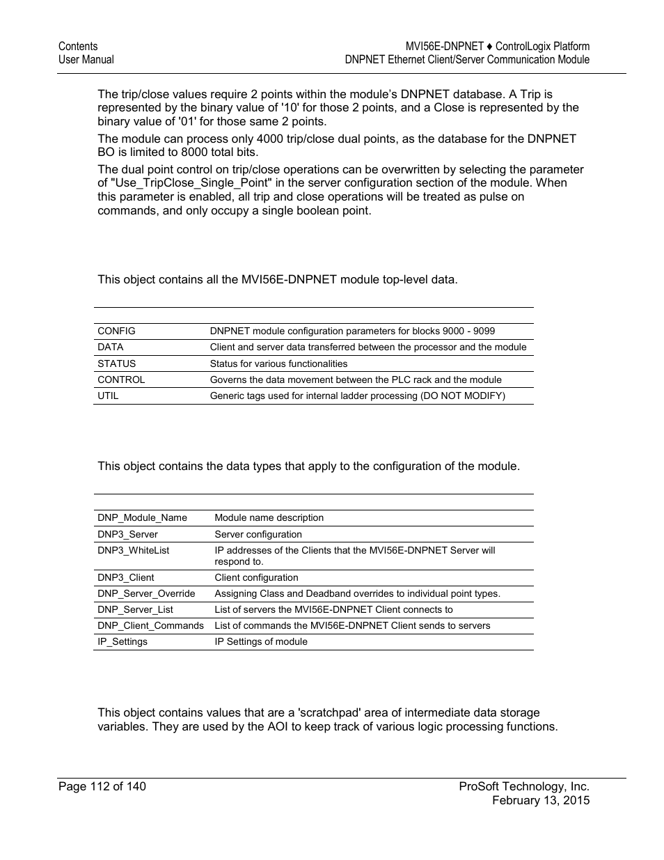 ProSoft Technology MVI56E-DNPNET User Manual | Page 112 / 140