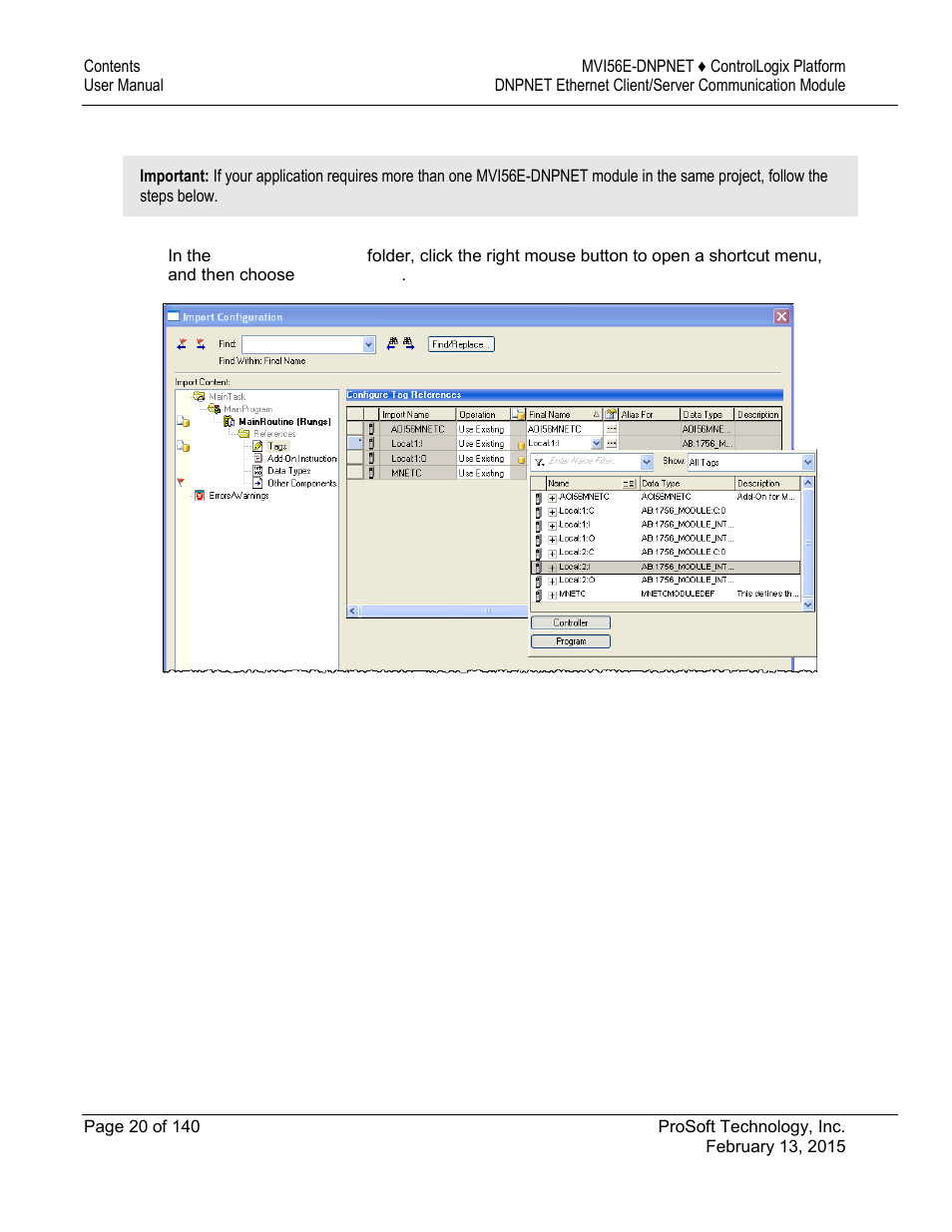 ProSoft Technology MVI56E-DNPNET User Manual | Page 20 / 140