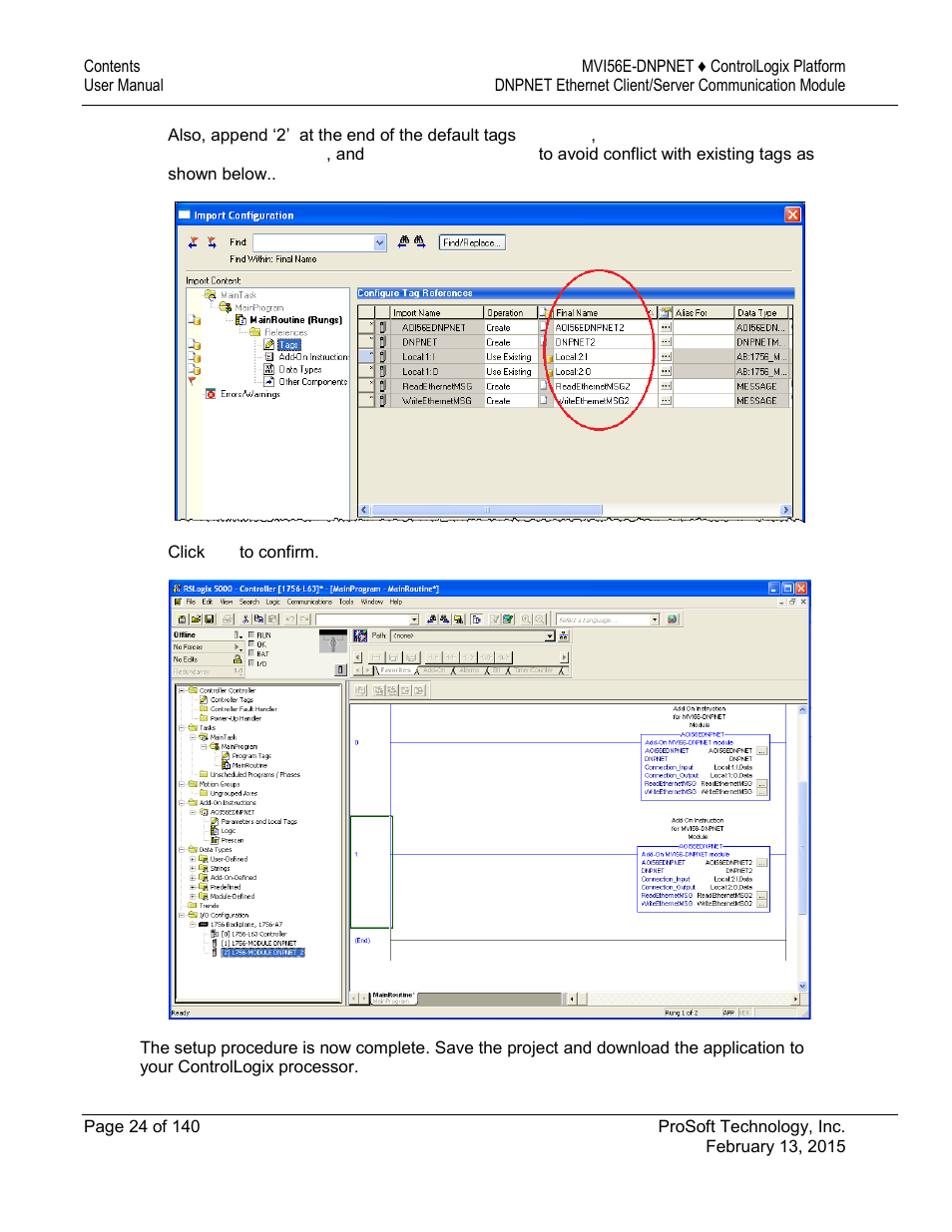 ProSoft Technology MVI56E-DNPNET User Manual | Page 24 / 140