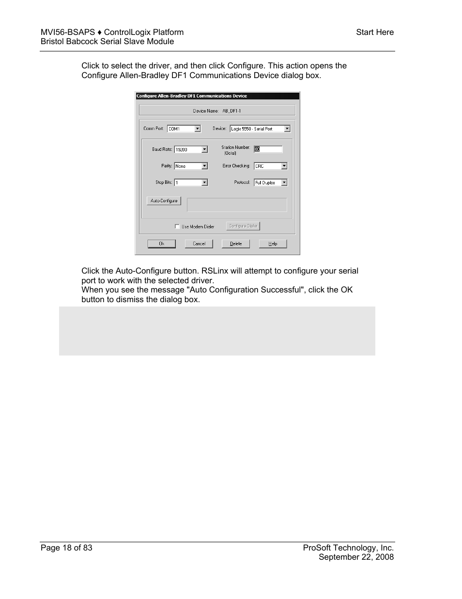ProSoft Technology MVI56-BSAPS User Manual | Page 18 / 83