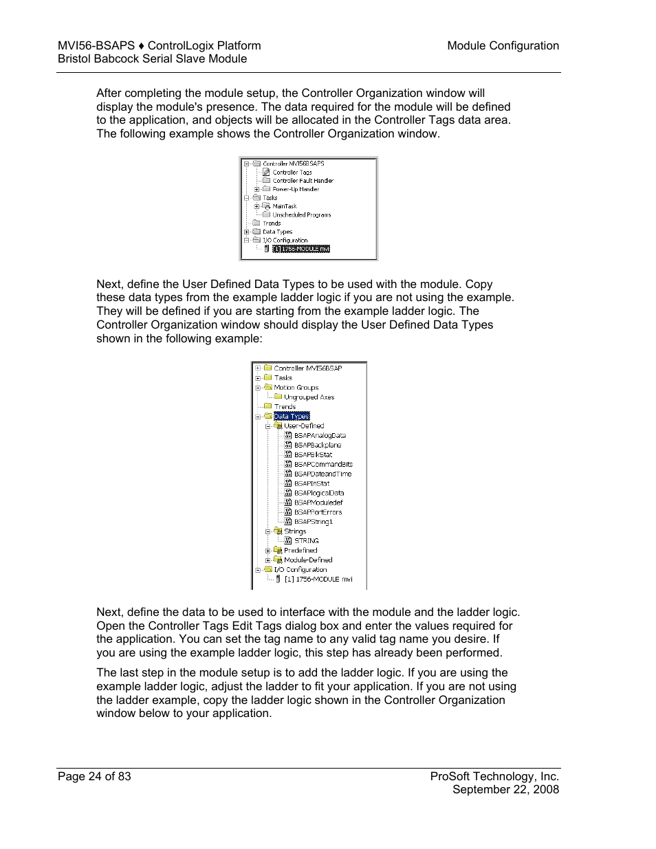 ProSoft Technology MVI56-BSAPS User Manual | Page 24 / 83