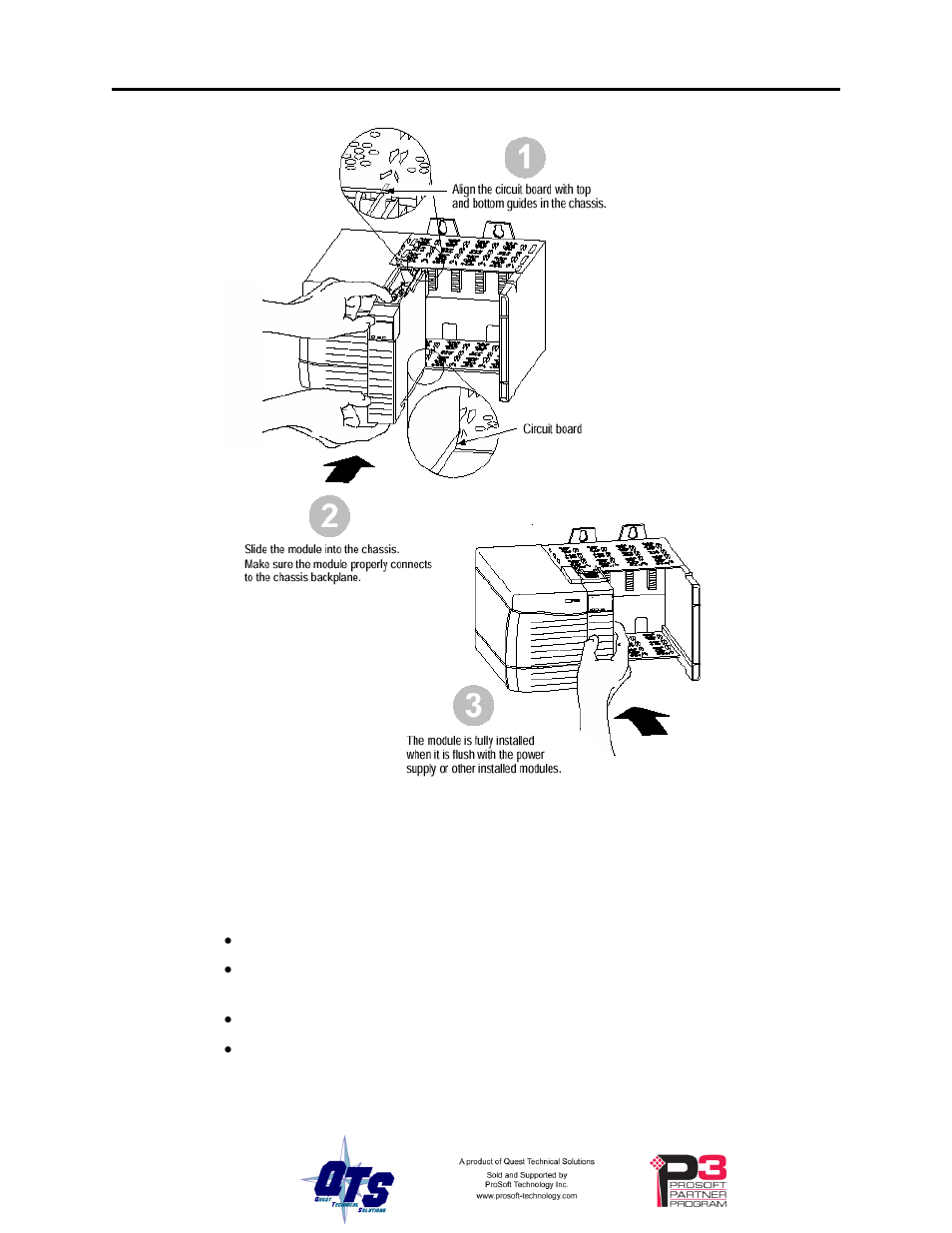 Replacing a module | ProSoft Technology CLX-PVX User Manual | Page 12 / 46