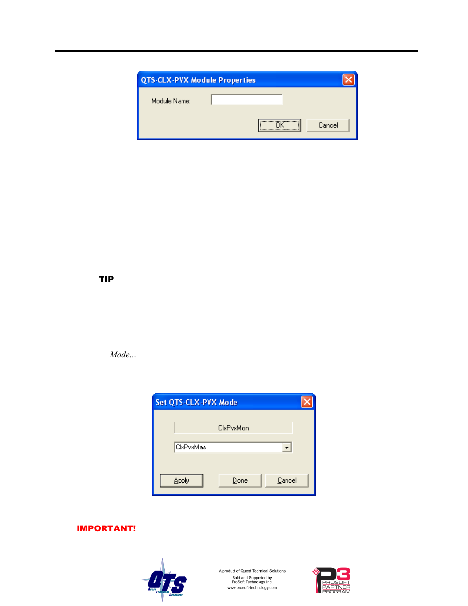 Setting the module mode | ProSoft Technology CLX-PVX User Manual | Page 21 / 46