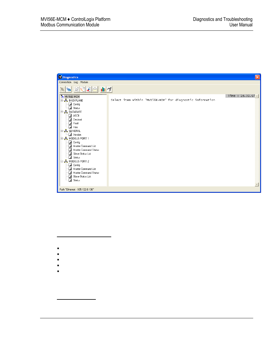 ProSoft Technology MVI56E-MCM/MCMXT User Manual | Page 103 / 199