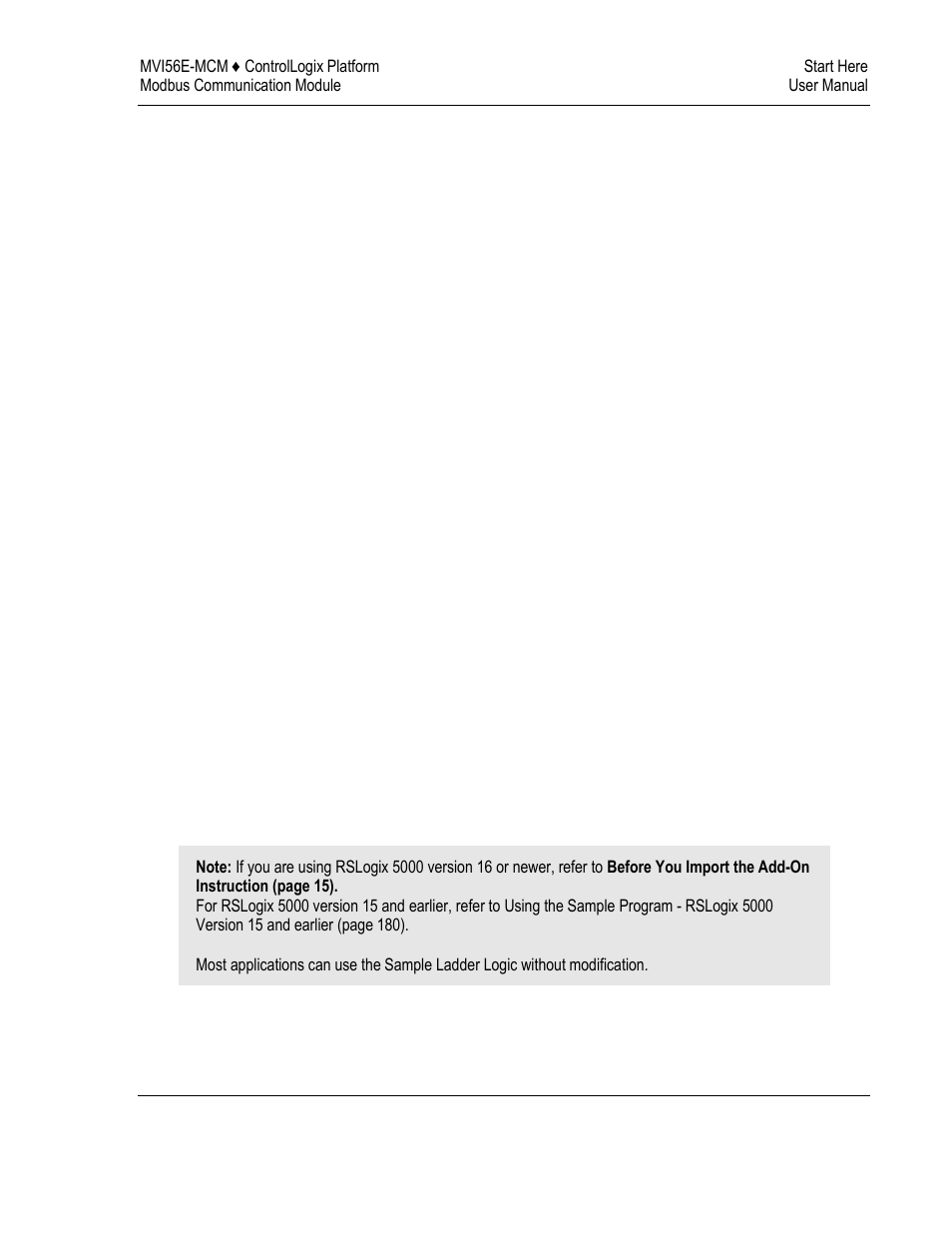 ProSoft Technology MVI56E-MCM/MCMXT User Manual | Page 11 / 199