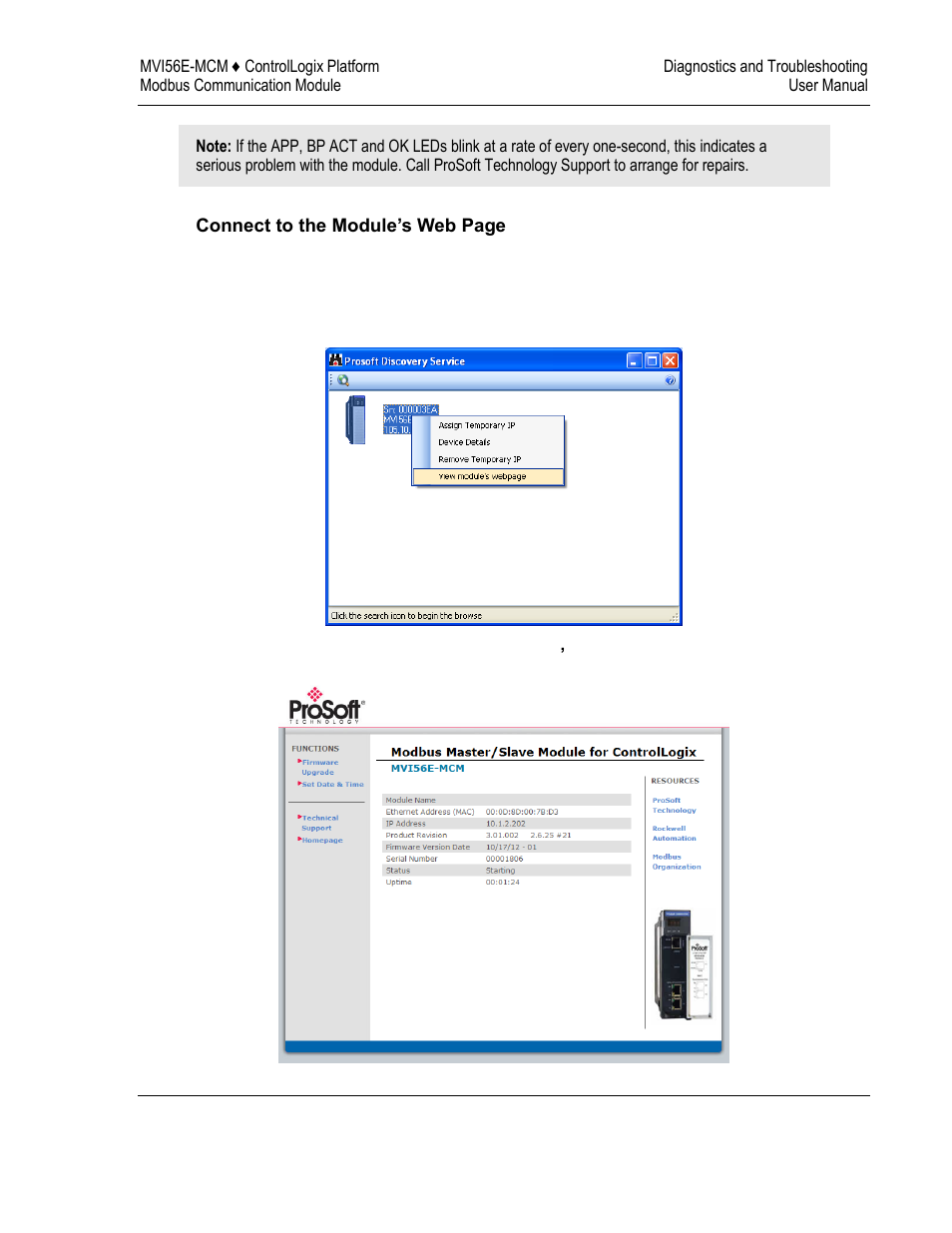 ProSoft Technology MVI56E-MCM/MCMXT User Manual | Page 113 / 199