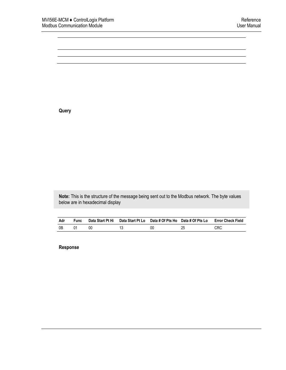 ProSoft Technology MVI56E-MCM/MCMXT User Manual | Page 161 / 199