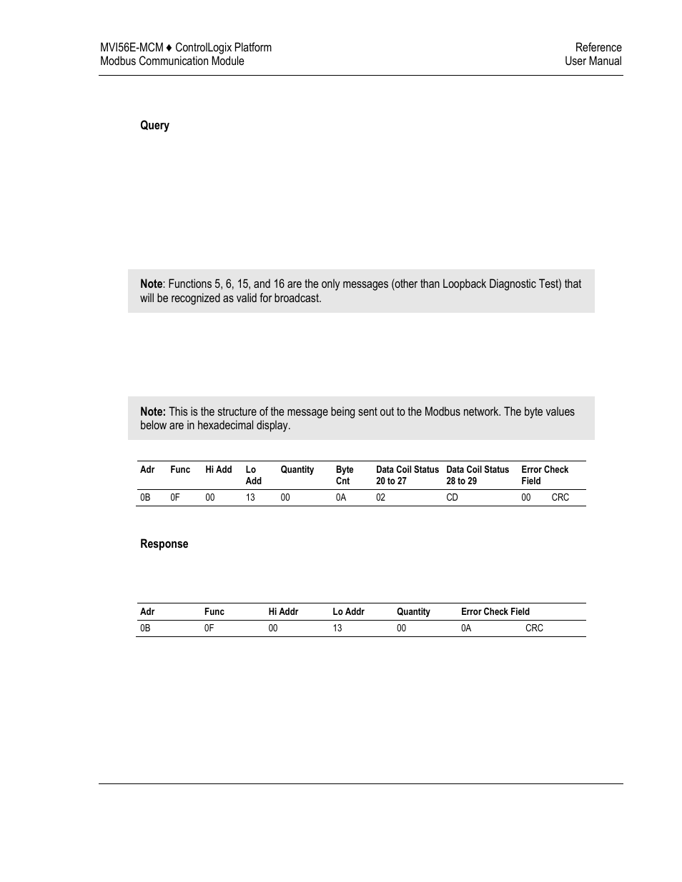 ProSoft Technology MVI56E-MCM/MCMXT User Manual | Page 169 / 199