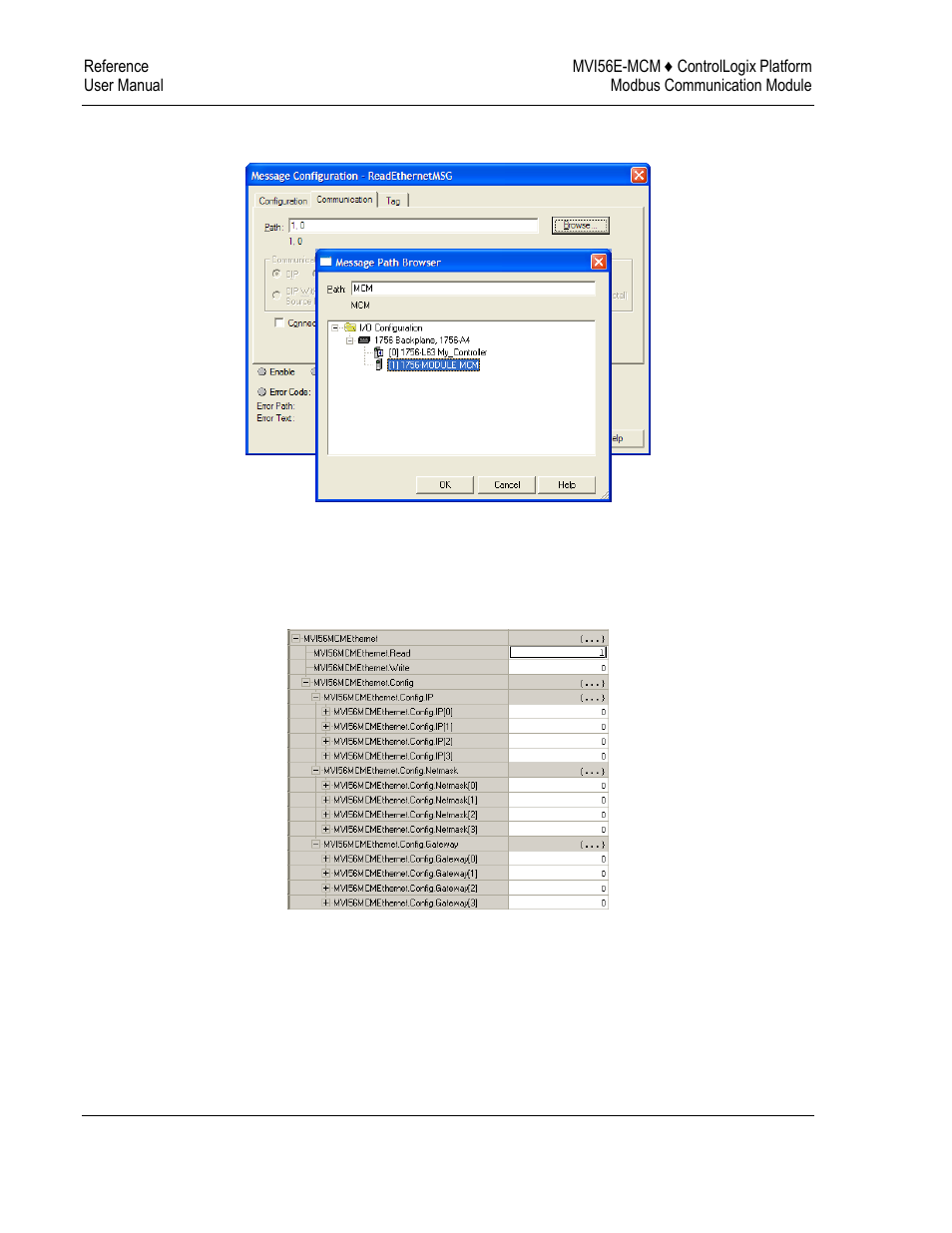 ProSoft Technology MVI56E-MCM/MCMXT User Manual | Page 176 / 199