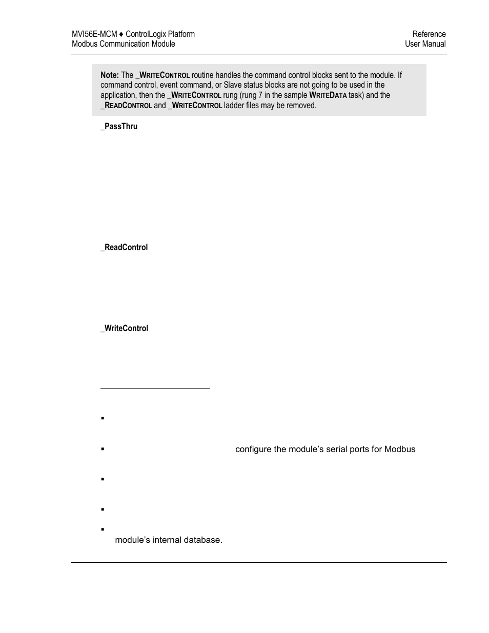 ProSoft Technology MVI56E-MCM/MCMXT User Manual | Page 191 / 199
