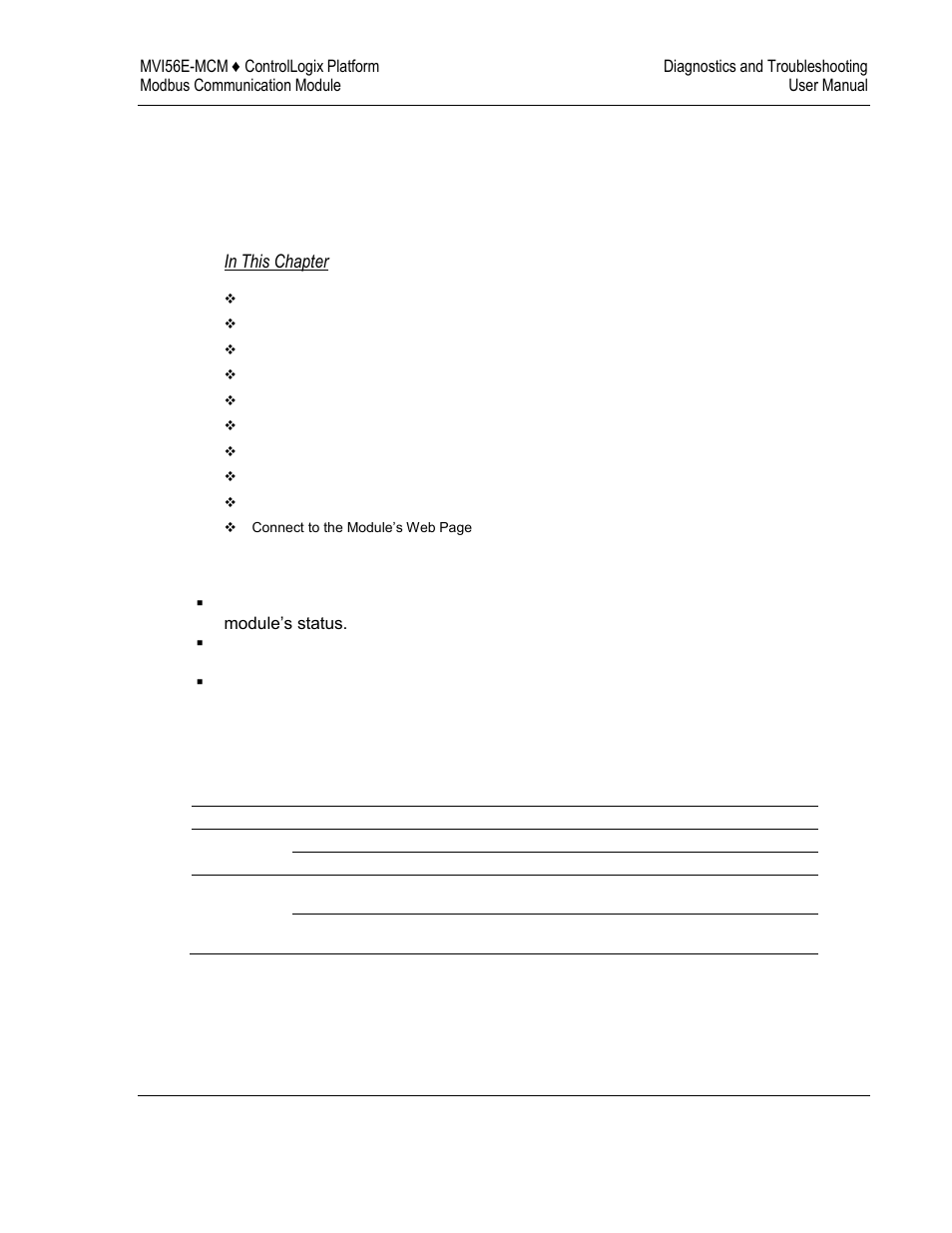 5diagnostics and troubleshooting | ProSoft Technology MVI56E-MCM/MCMXT User Manual | Page 75 / 199