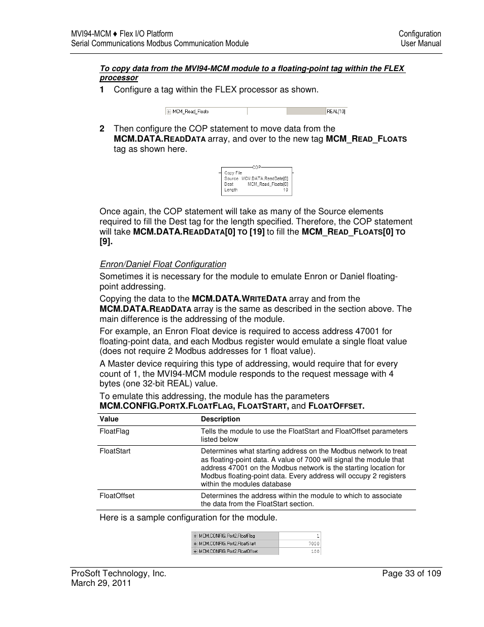 ProSoft Technology MVI94-MCM-MHI User Manual | Page 33 / 109