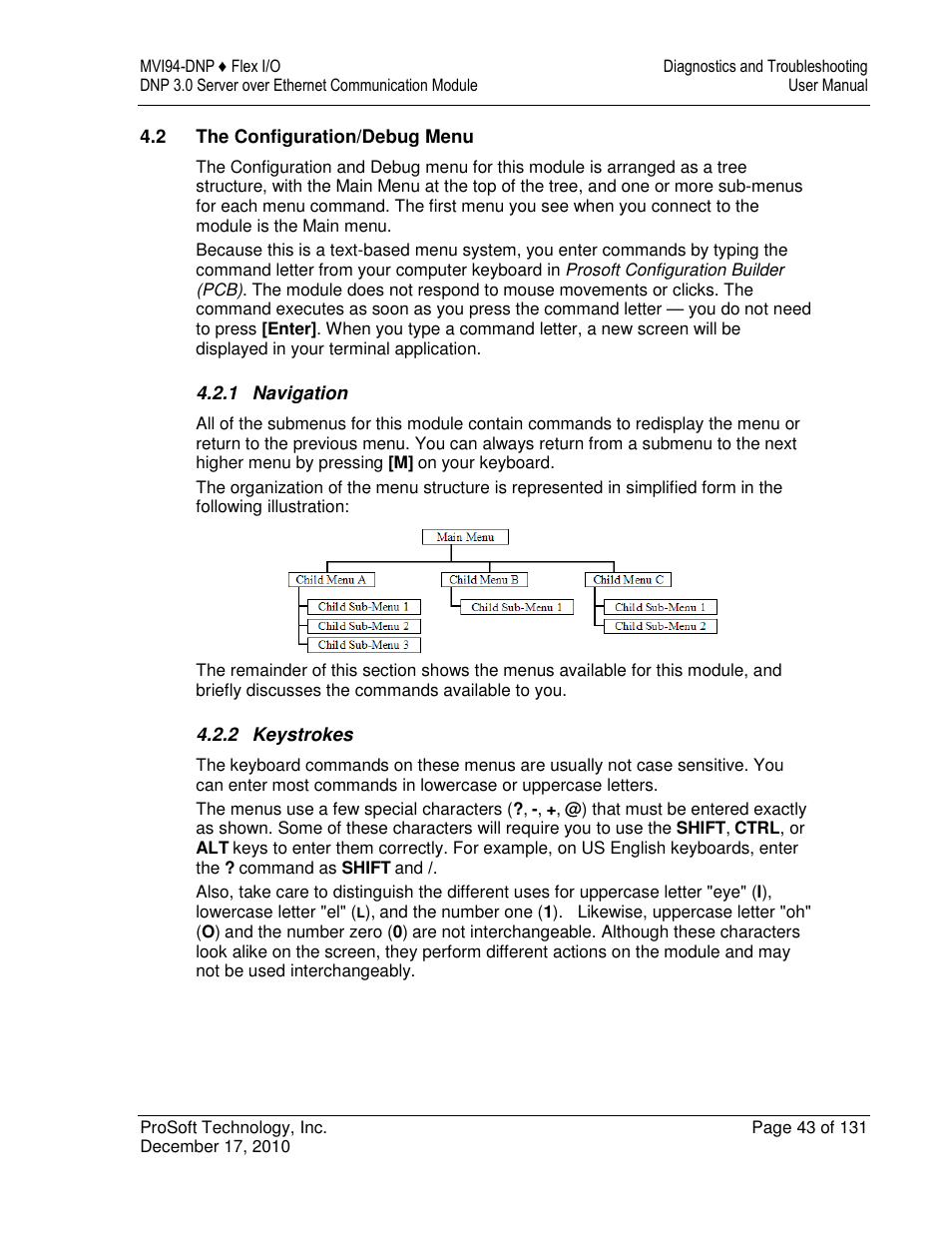 ProSoft Technology MVI94-DNP User Manual | Page 43 / 131