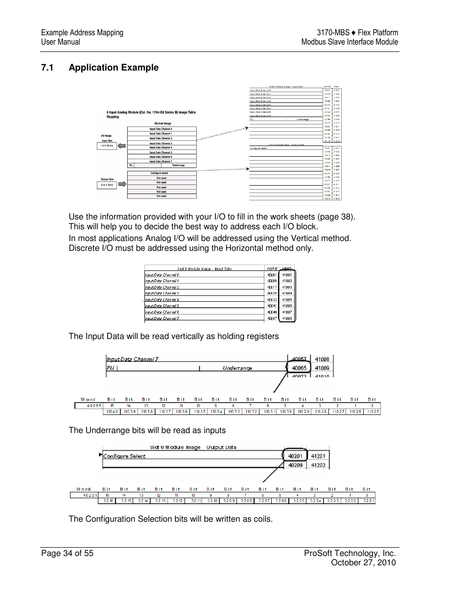 ProSoft Technology 3170-MBS User Manual | Page 34 / 55