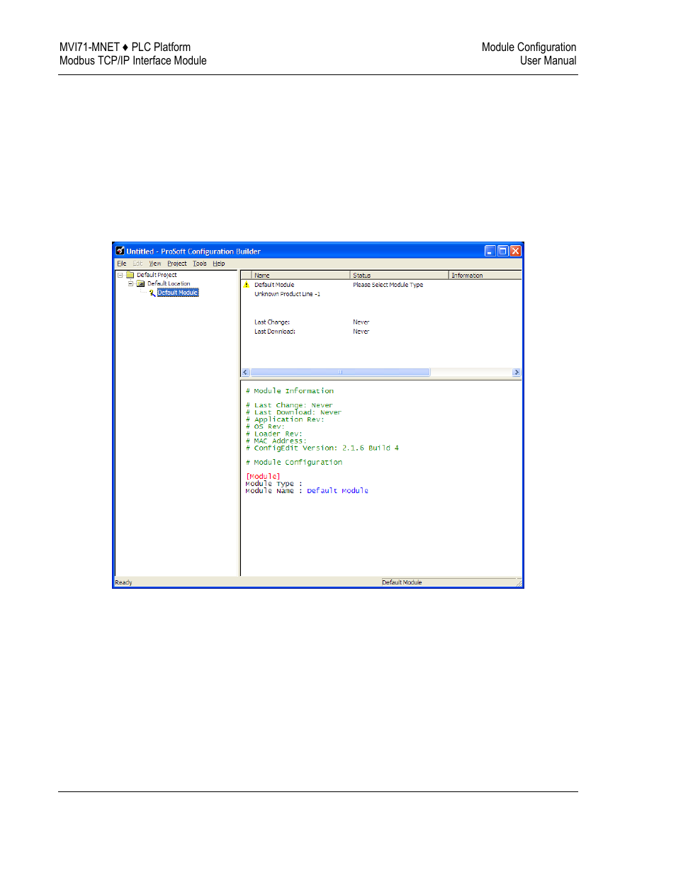 Set up the project | ProSoft Technology MVI71-MNET User Manual | Page 24 / 109