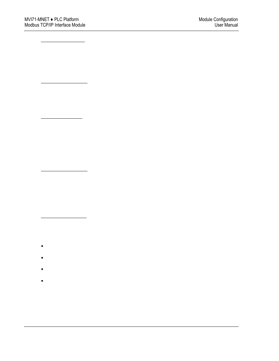 Write register start, Write register count, Failure flag count | Initialize output data, Pass-through mode | ProSoft Technology MVI71-MNET User Manual | Page 28 / 109