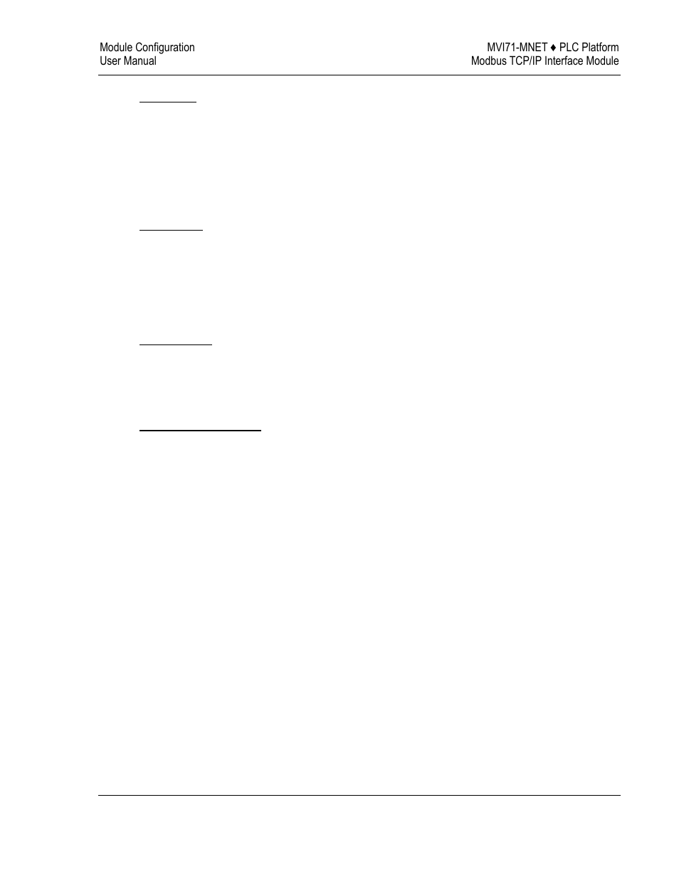 Float start, Float offset, Arp timeout | Command error delay, Mnet client x commands | ProSoft Technology MVI71-MNET User Manual | Page 31 / 109