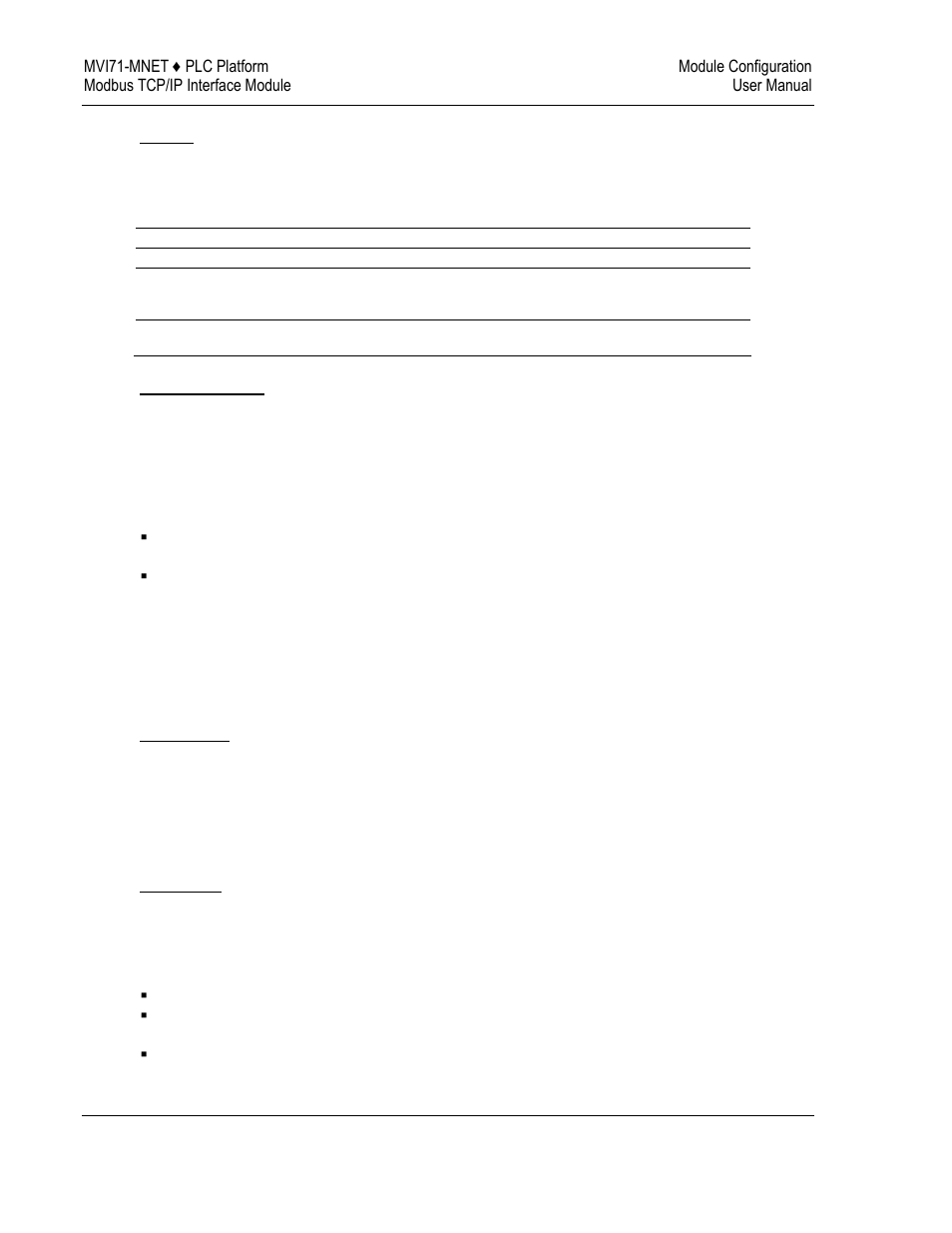 Enable, Internal address, Poll interval | Reg count | ProSoft Technology MVI71-MNET User Manual | Page 34 / 109
