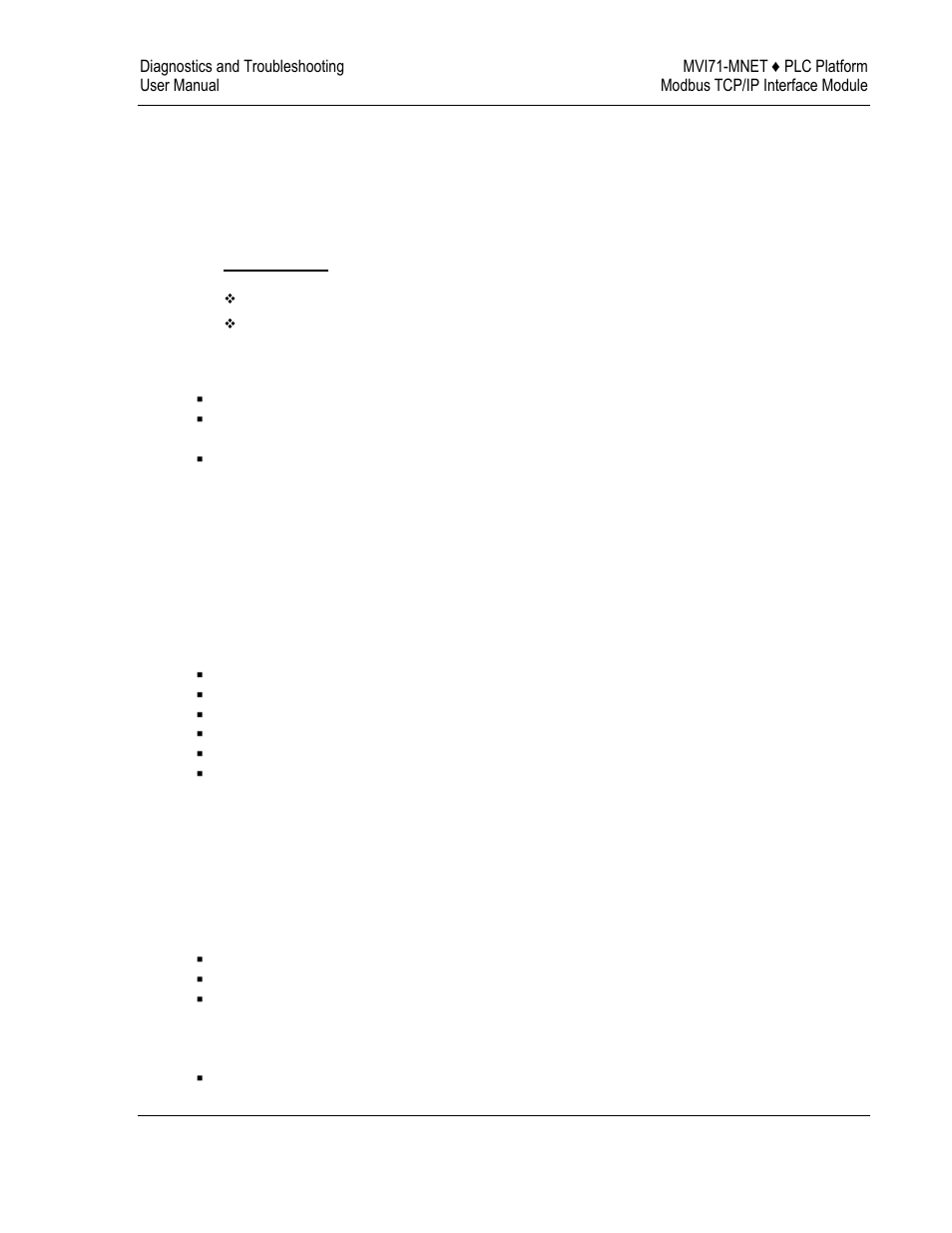 Diagnostics and troubleshooting, Reading status data from the module, Required hardware | 4 diagnostics and troubleshooting | ProSoft Technology MVI71-MNET User Manual | Page 43 / 109
