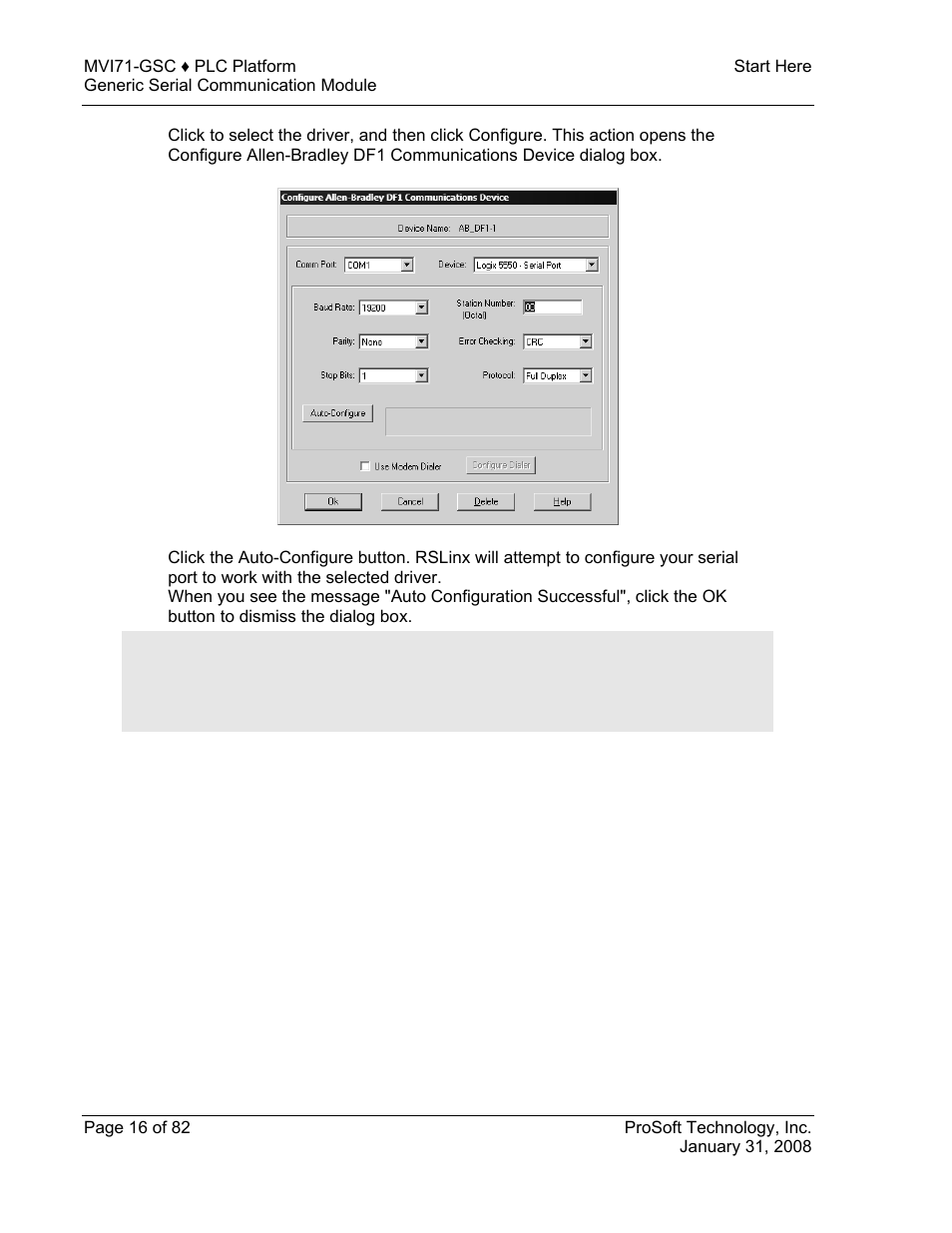 ProSoft Technology MVI71-GSC User Manual | Page 16 / 82