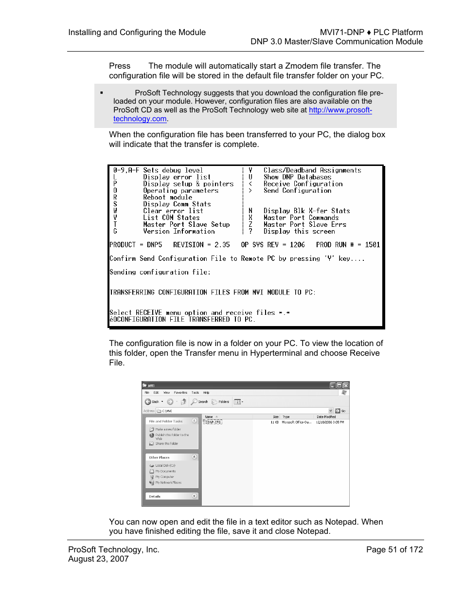ProSoft Technology MVI71-DNP User Manual | Page 51 / 172