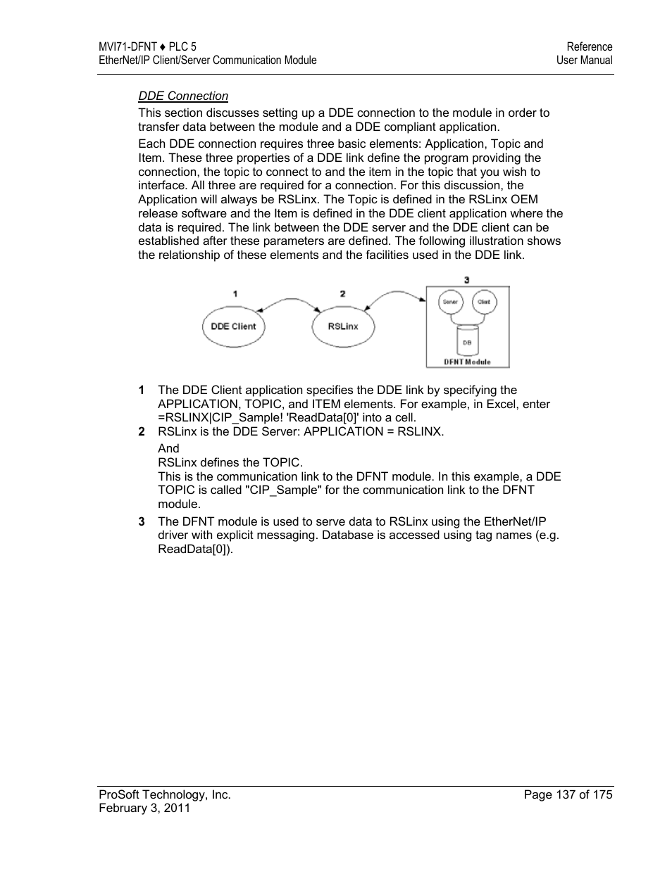 ProSoft Technology MVI71-DFNT User Manual | Page 137 / 175