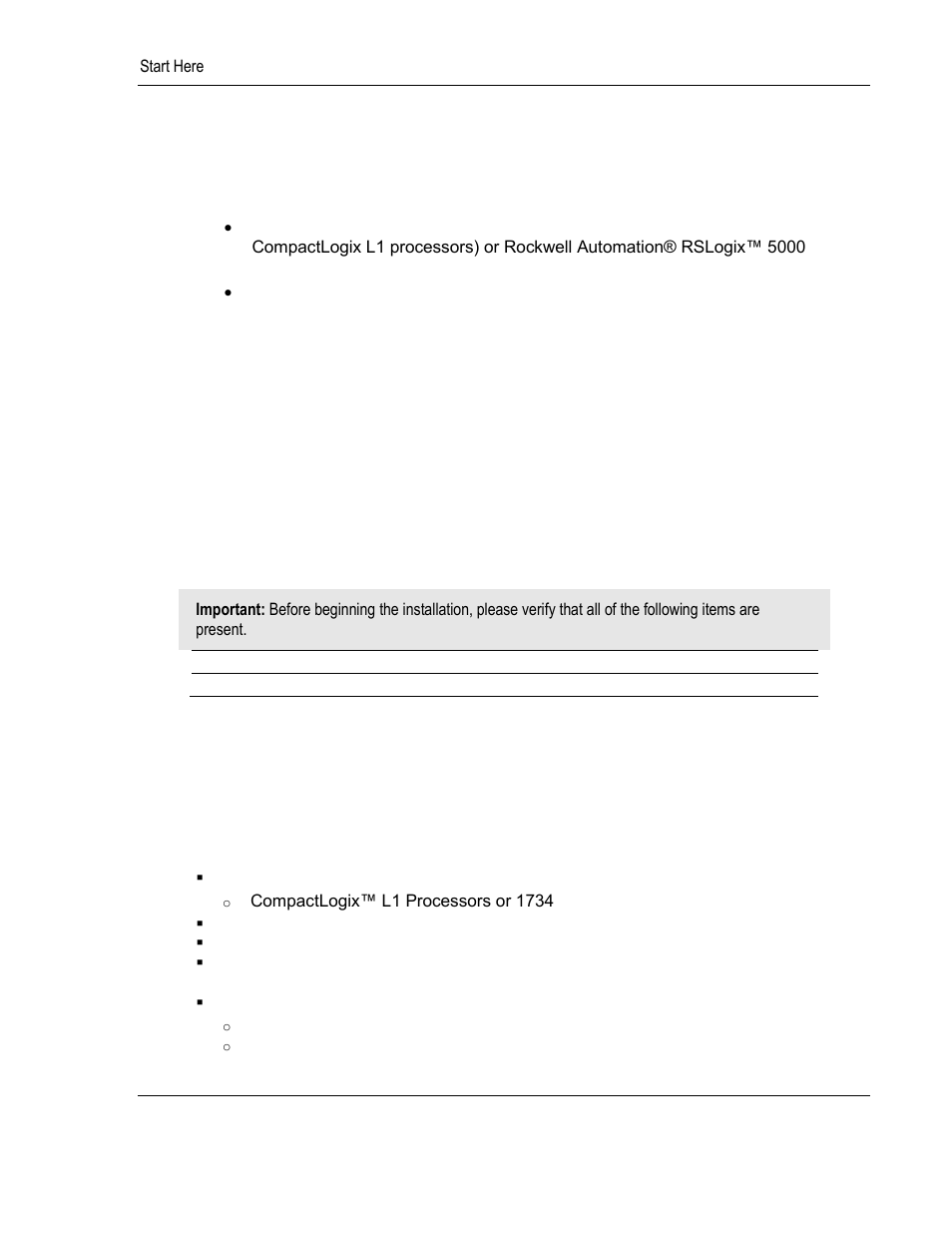 1start here | ProSoft Technology ILX34-MBS485 User Manual | Page 7 / 34