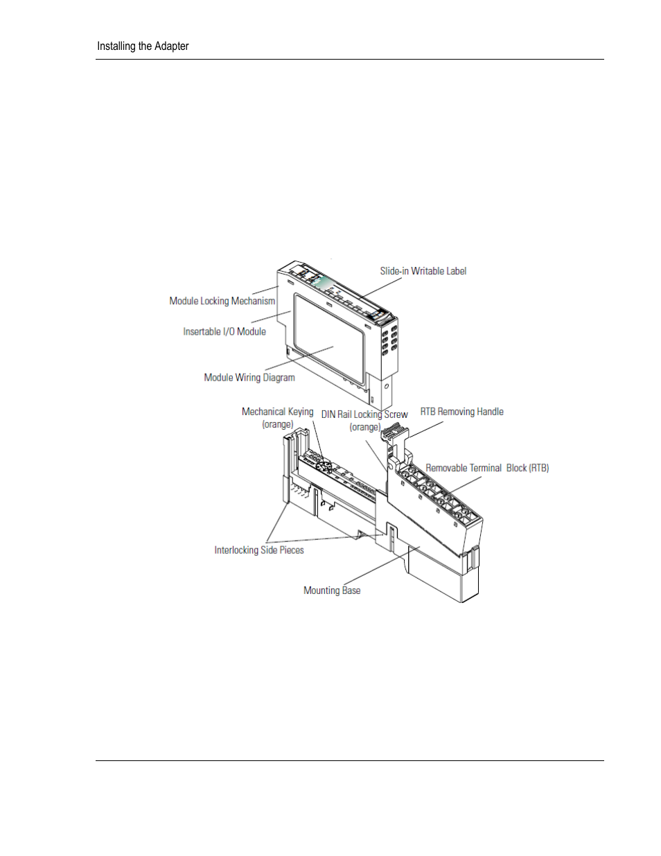 2installing the adapter | ProSoft Technology ILX34-MBS485 User Manual | Page 9 / 34