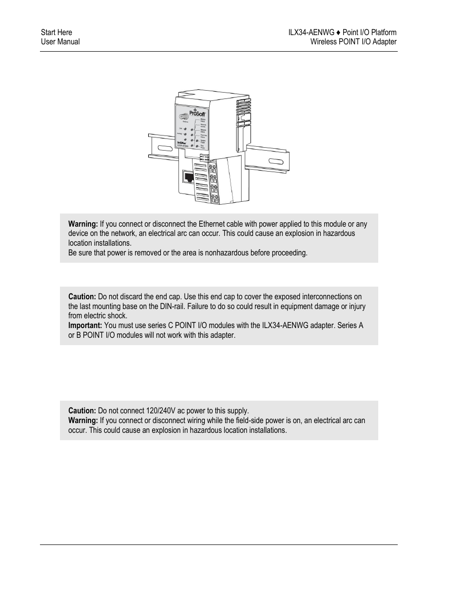 ProSoft Technology ILX34-AENWG User Manual | Page 22 / 177