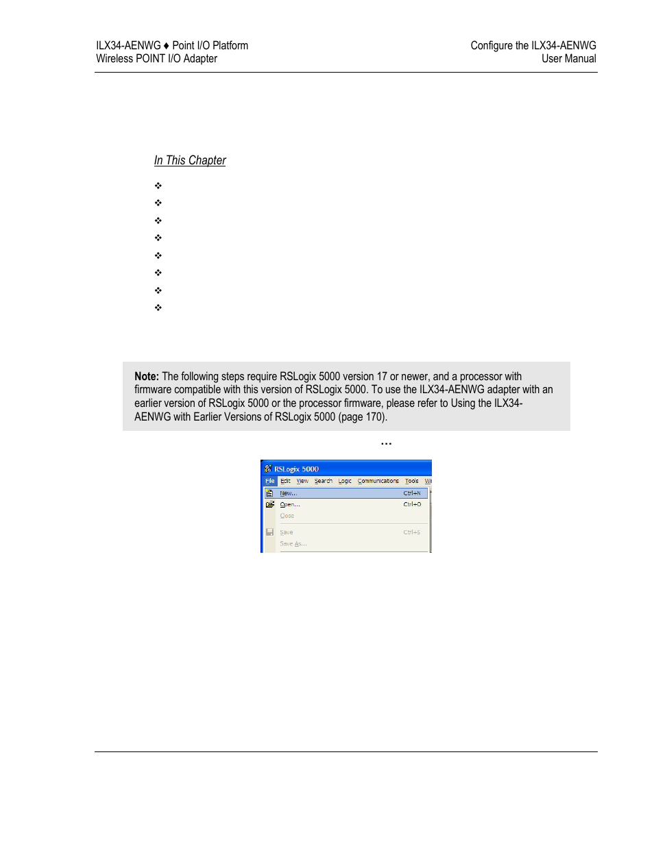 2configure the ilx34-aenwg | ProSoft Technology ILX34-AENWG User Manual | Page 35 / 177