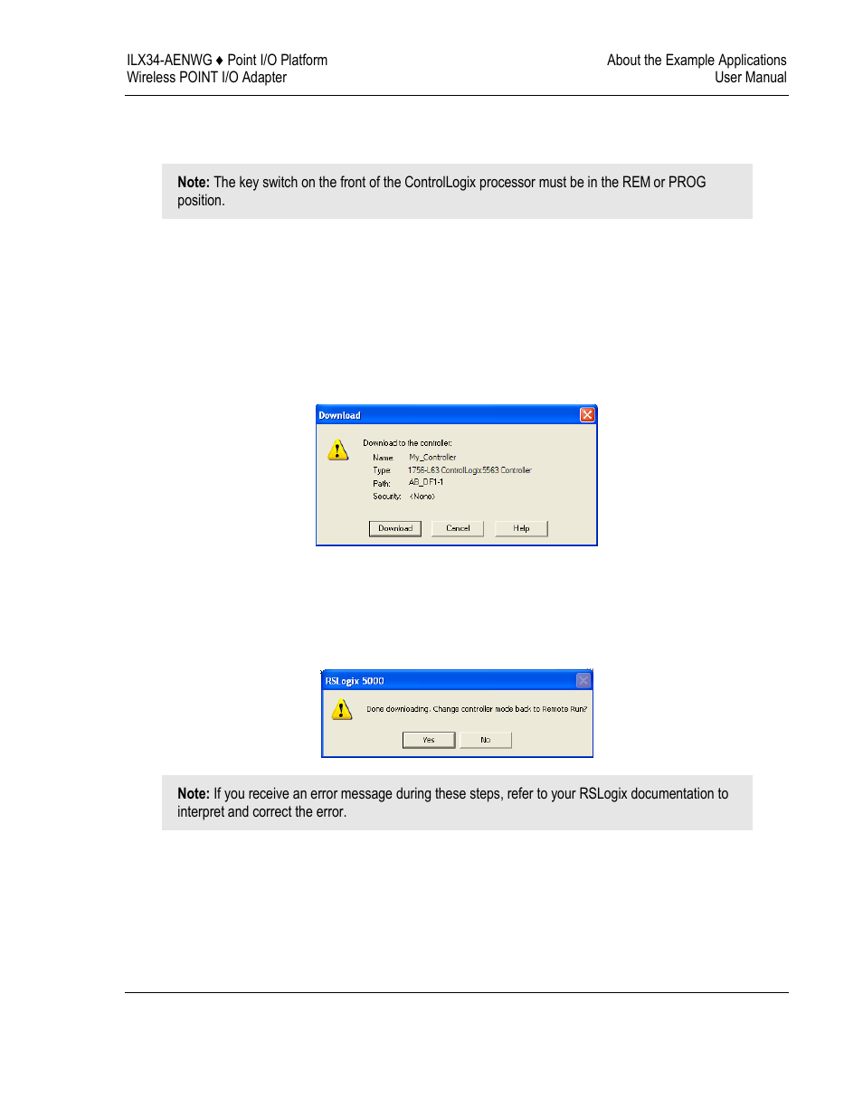 ProSoft Technology ILX34-AENWG User Manual | Page 67 / 177