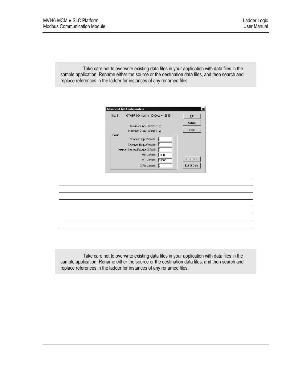 ProSoft Technology MVI46-MCM User Manual | Page 31 / 108