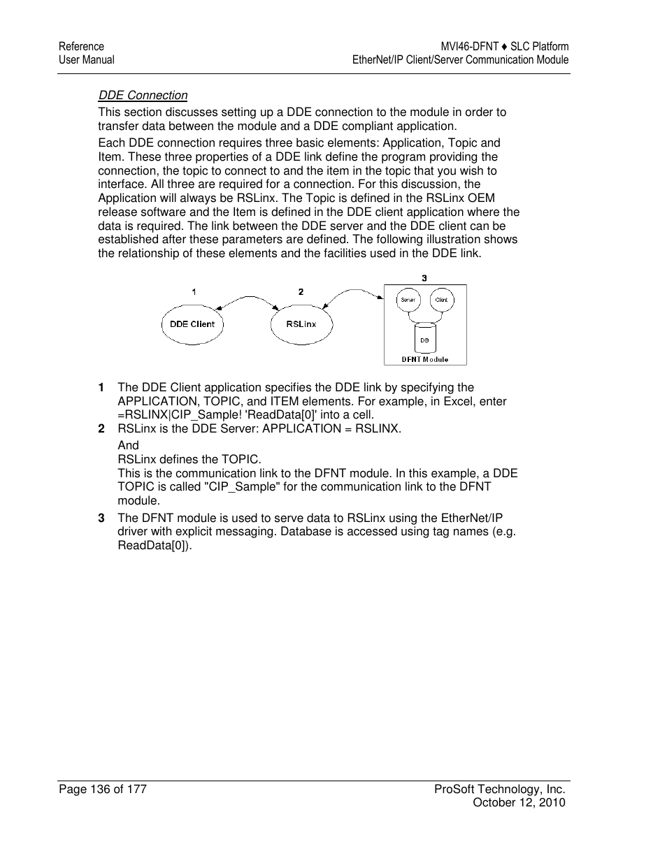 ProSoft Technology MVI46-DFNT User Manual | Page 136 / 177