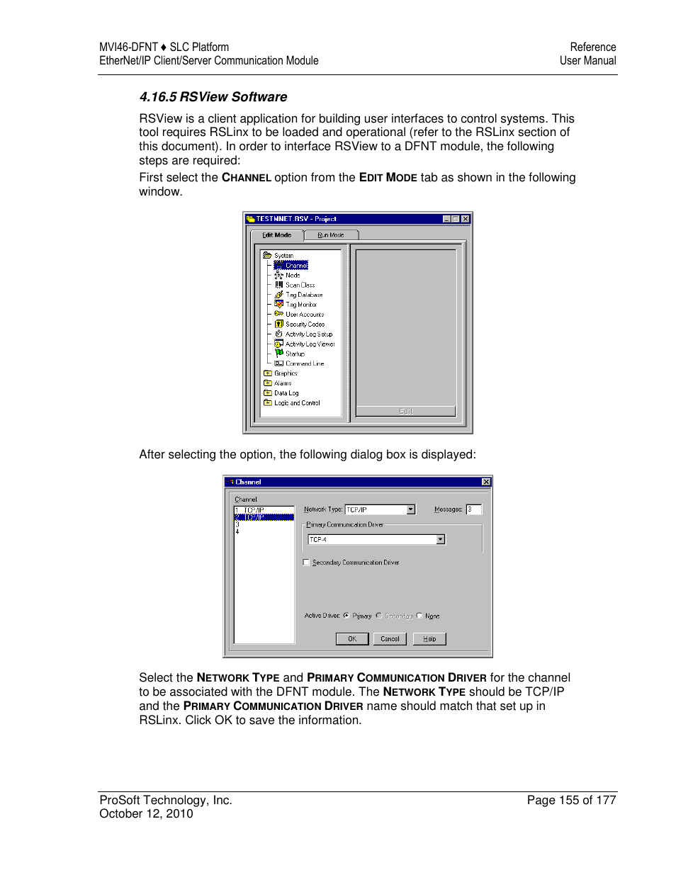 ProSoft Technology MVI46-DFNT User Manual | Page 155 / 177
