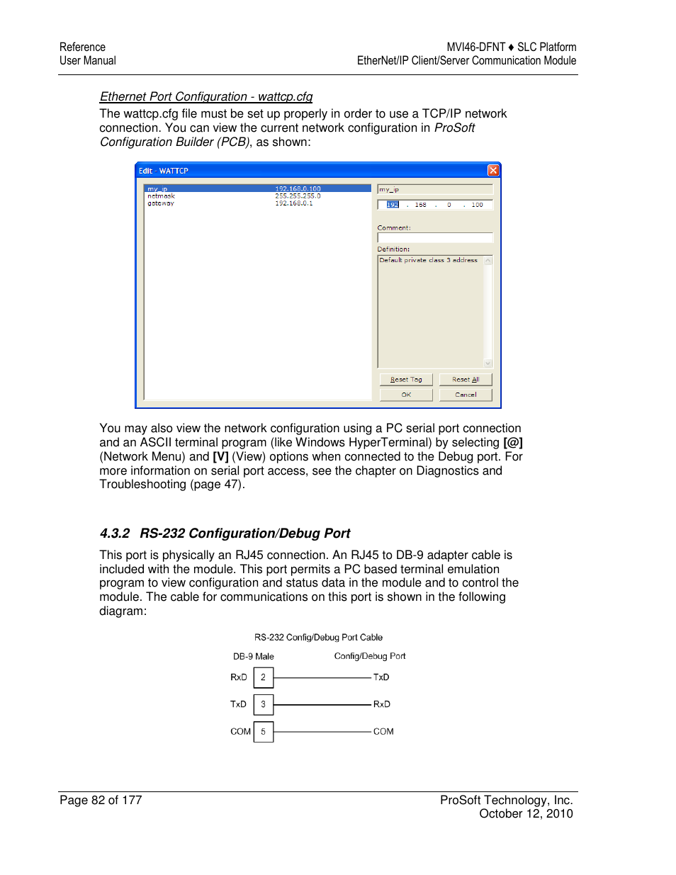 ProSoft Technology MVI46-DFNT User Manual | Page 82 / 177