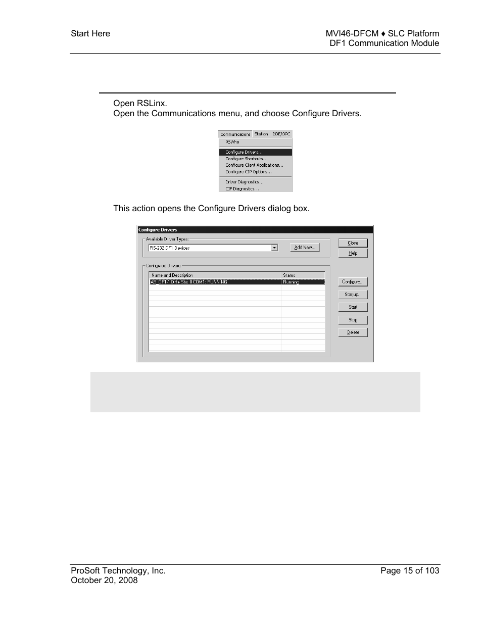 ProSoft Technology MVI46-DFCM User Manual | Page 15 / 103