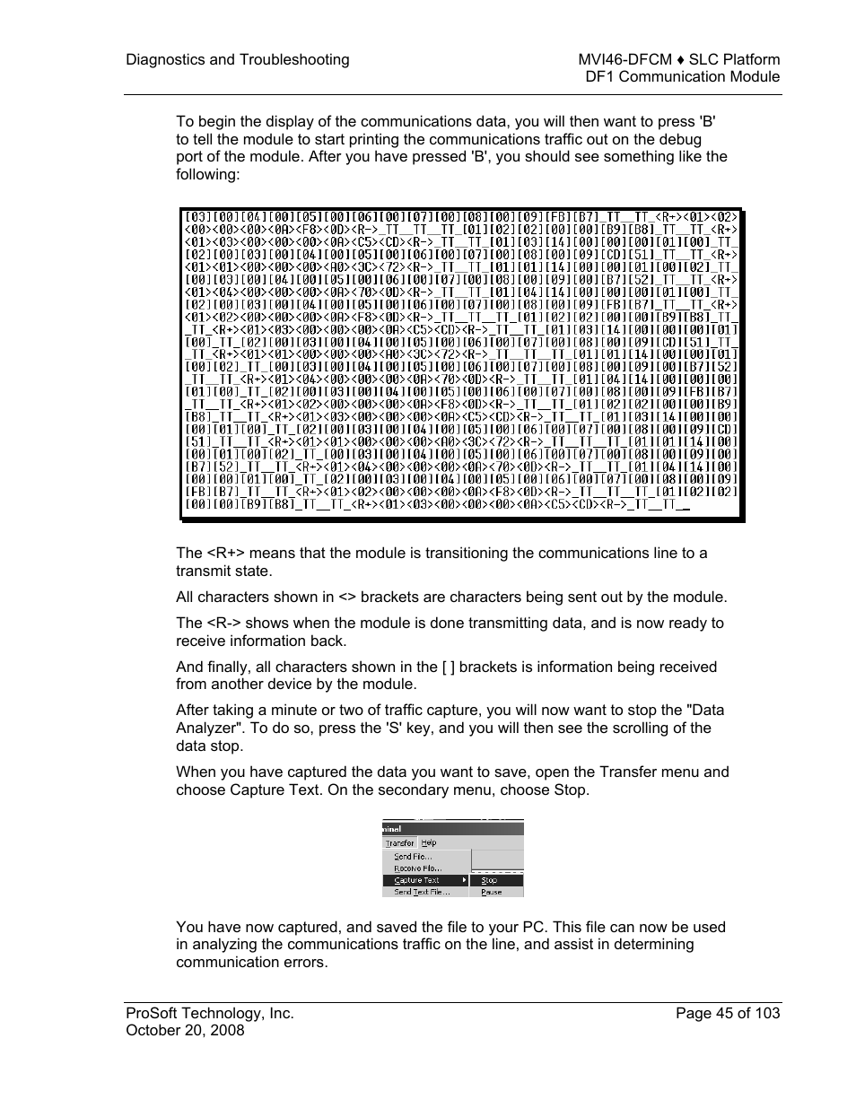 ProSoft Technology MVI46-DFCM User Manual | Page 45 / 103