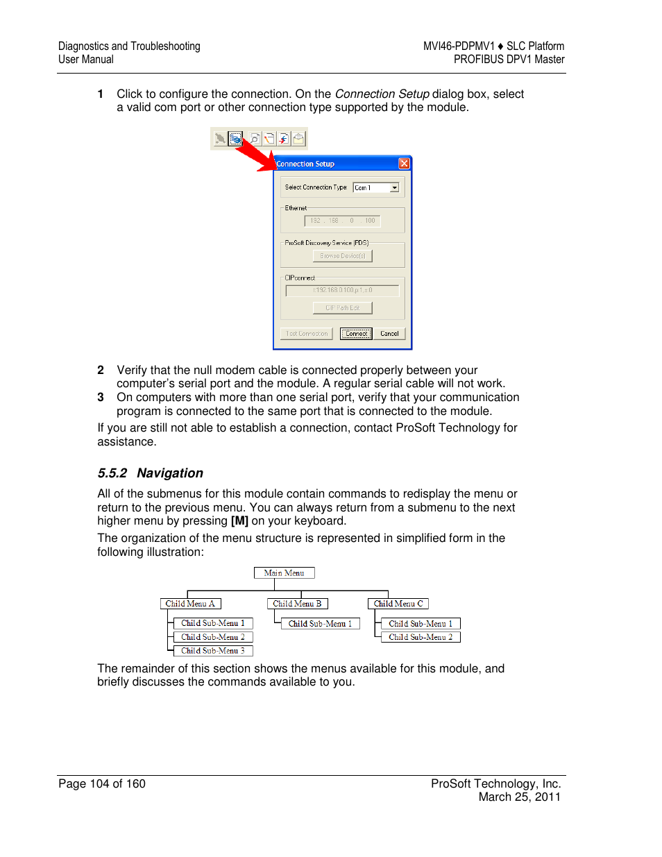 ProSoft Technology MVI46-PDPMV1 User Manual | Page 104 / 160