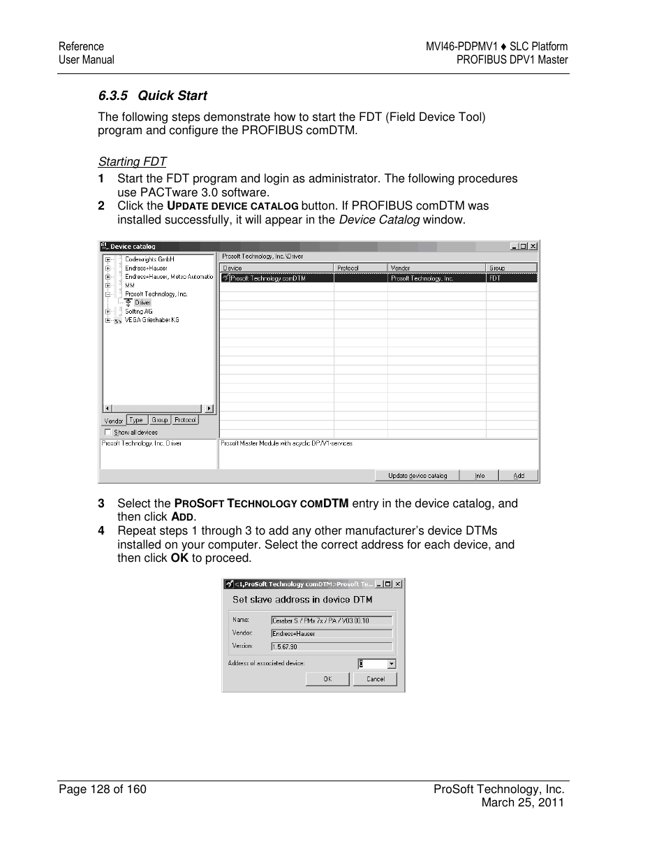 ProSoft Technology MVI46-PDPMV1 User Manual | Page 128 / 160