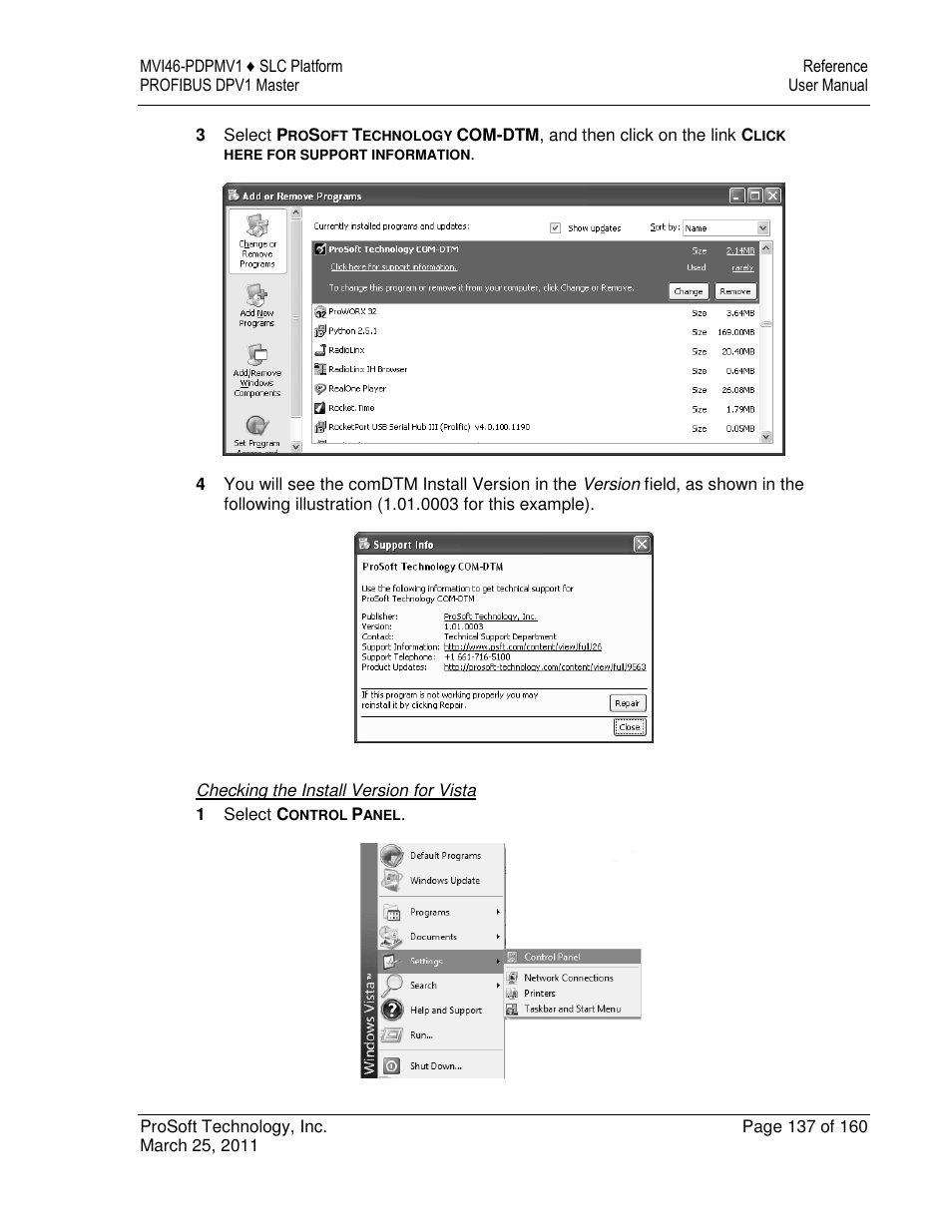 ProSoft Technology MVI46-PDPMV1 User Manual | Page 137 / 160