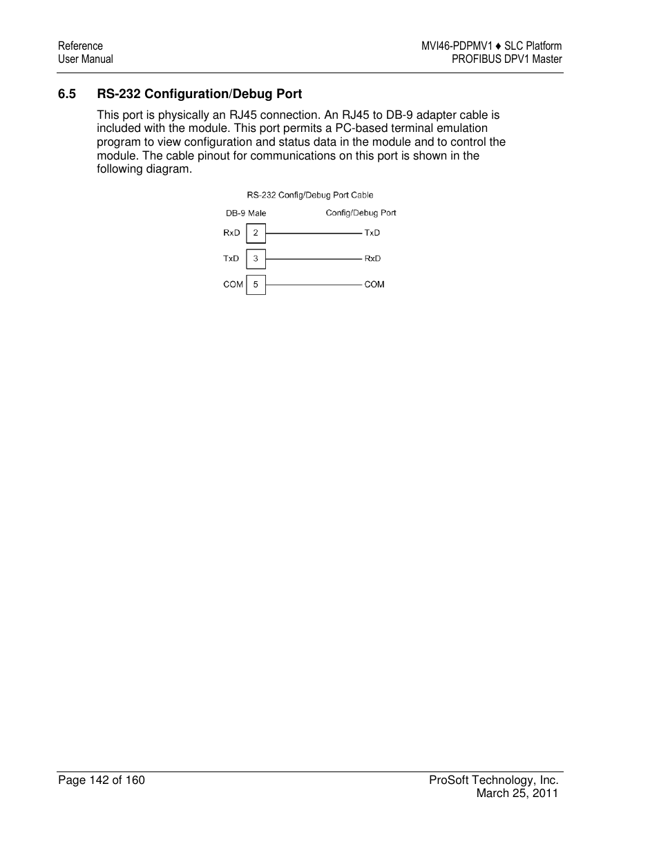 ProSoft Technology MVI46-PDPMV1 User Manual | Page 142 / 160