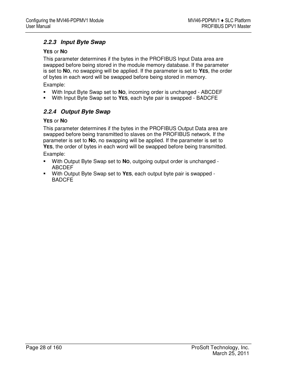 ProSoft Technology MVI46-PDPMV1 User Manual | Page 28 / 160