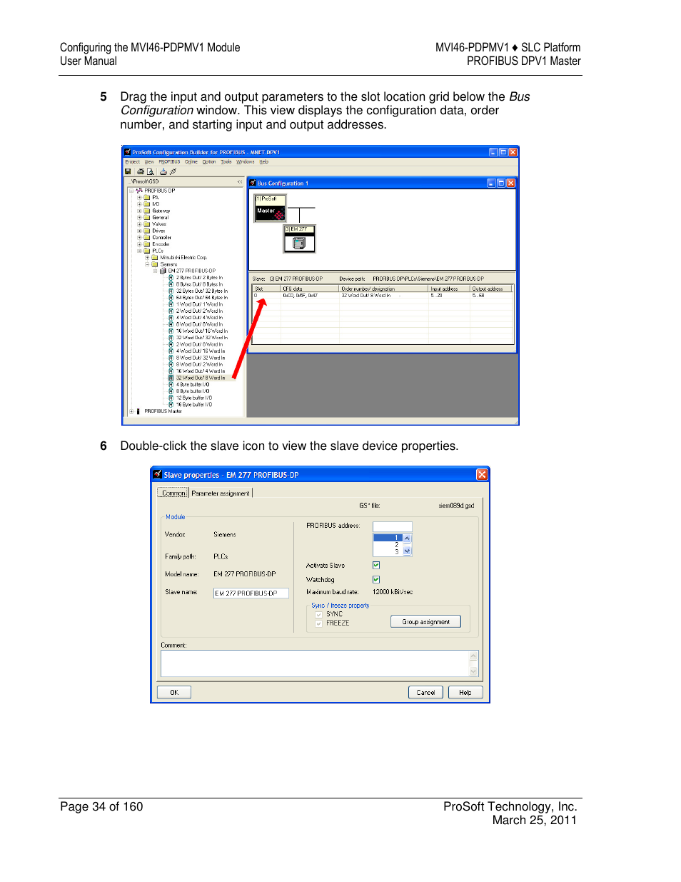 ProSoft Technology MVI46-PDPMV1 User Manual | Page 34 / 160