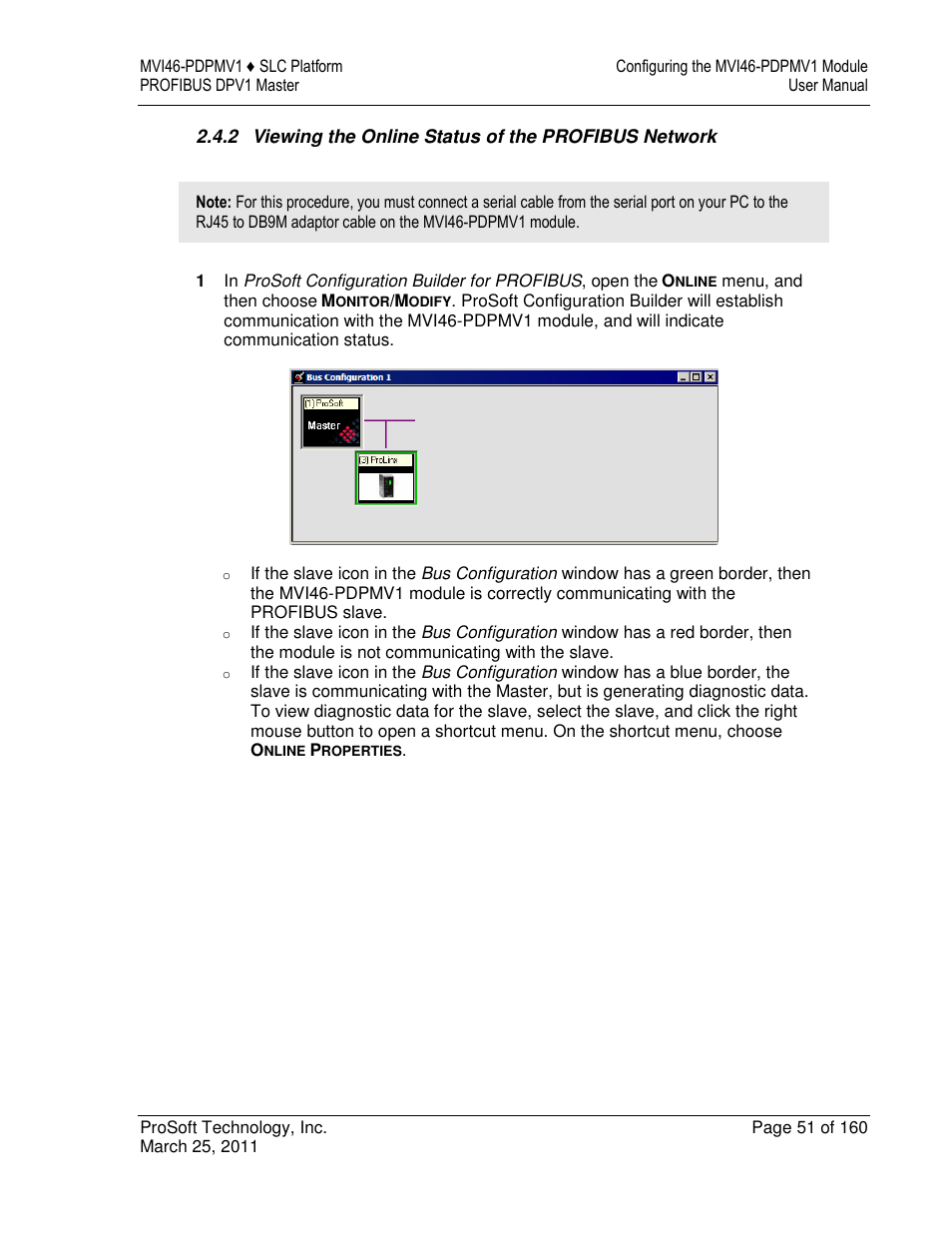 ProSoft Technology MVI46-PDPMV1 User Manual | Page 51 / 160