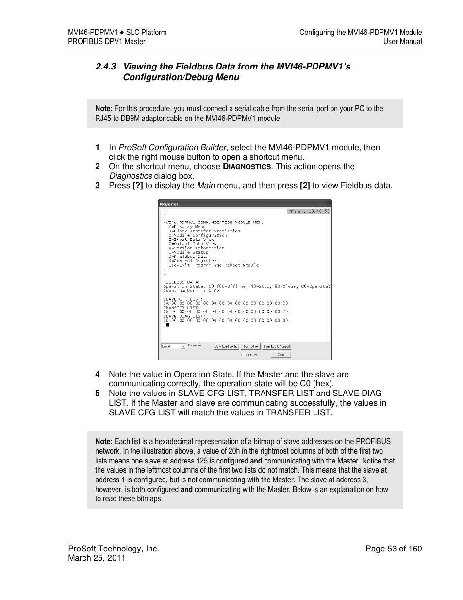 ProSoft Technology MVI46-PDPMV1 User Manual | Page 53 / 160