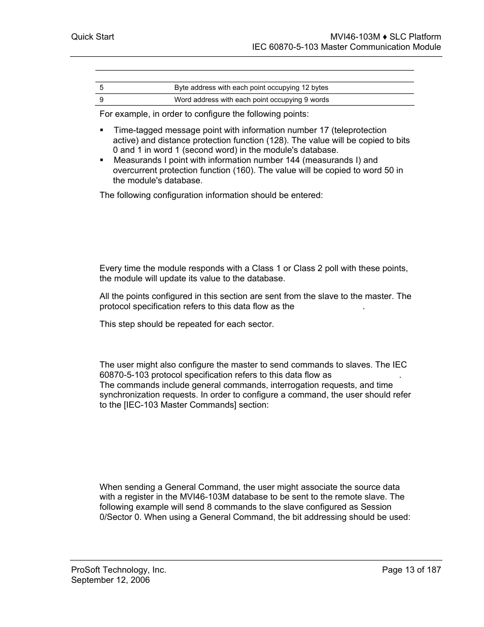 ProSoft Technology MVI46-103M User Manual | Page 13 / 187