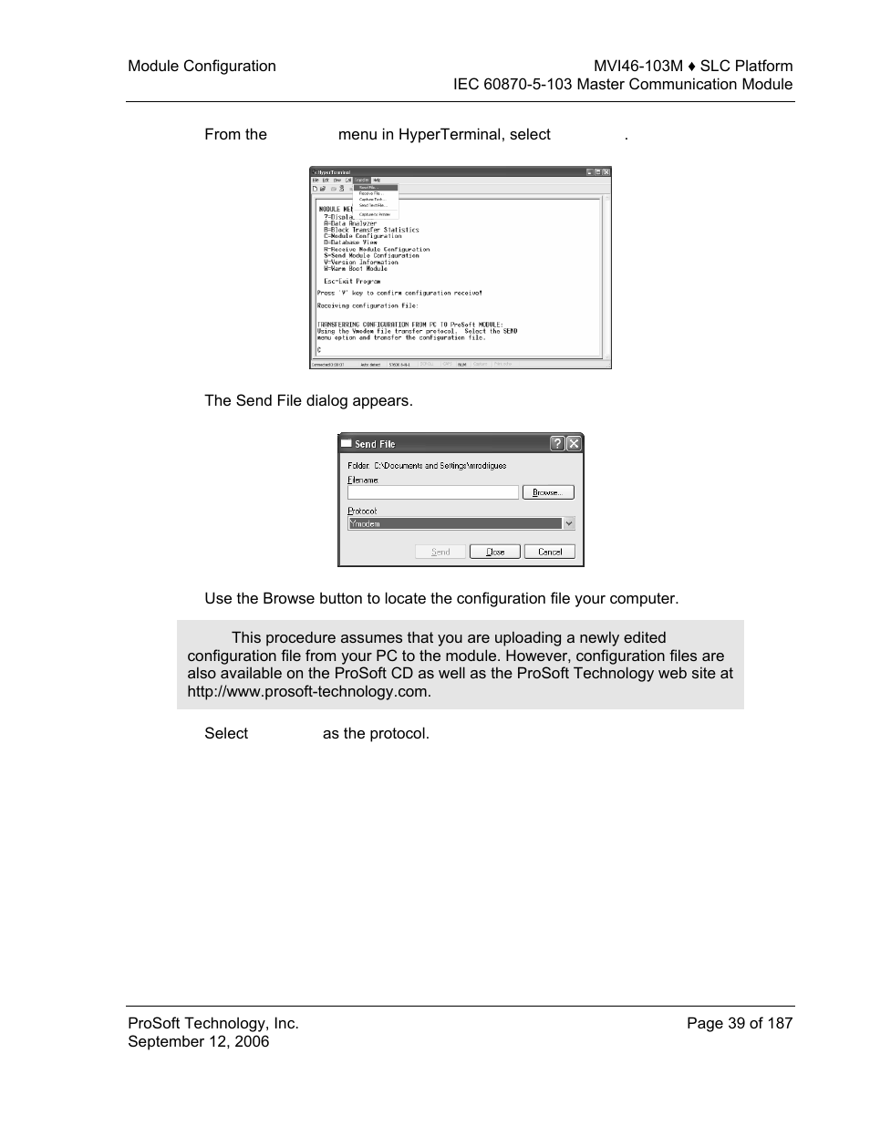 ProSoft Technology MVI46-103M User Manual | Page 39 / 187