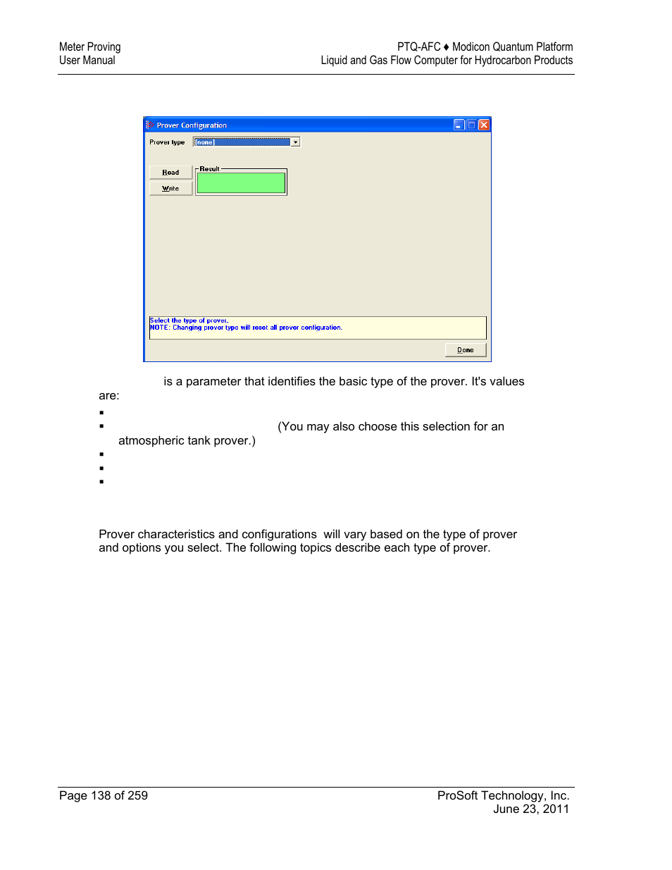 ProSoft Technology PTQ-AFC User Manual | Page 138 / 259