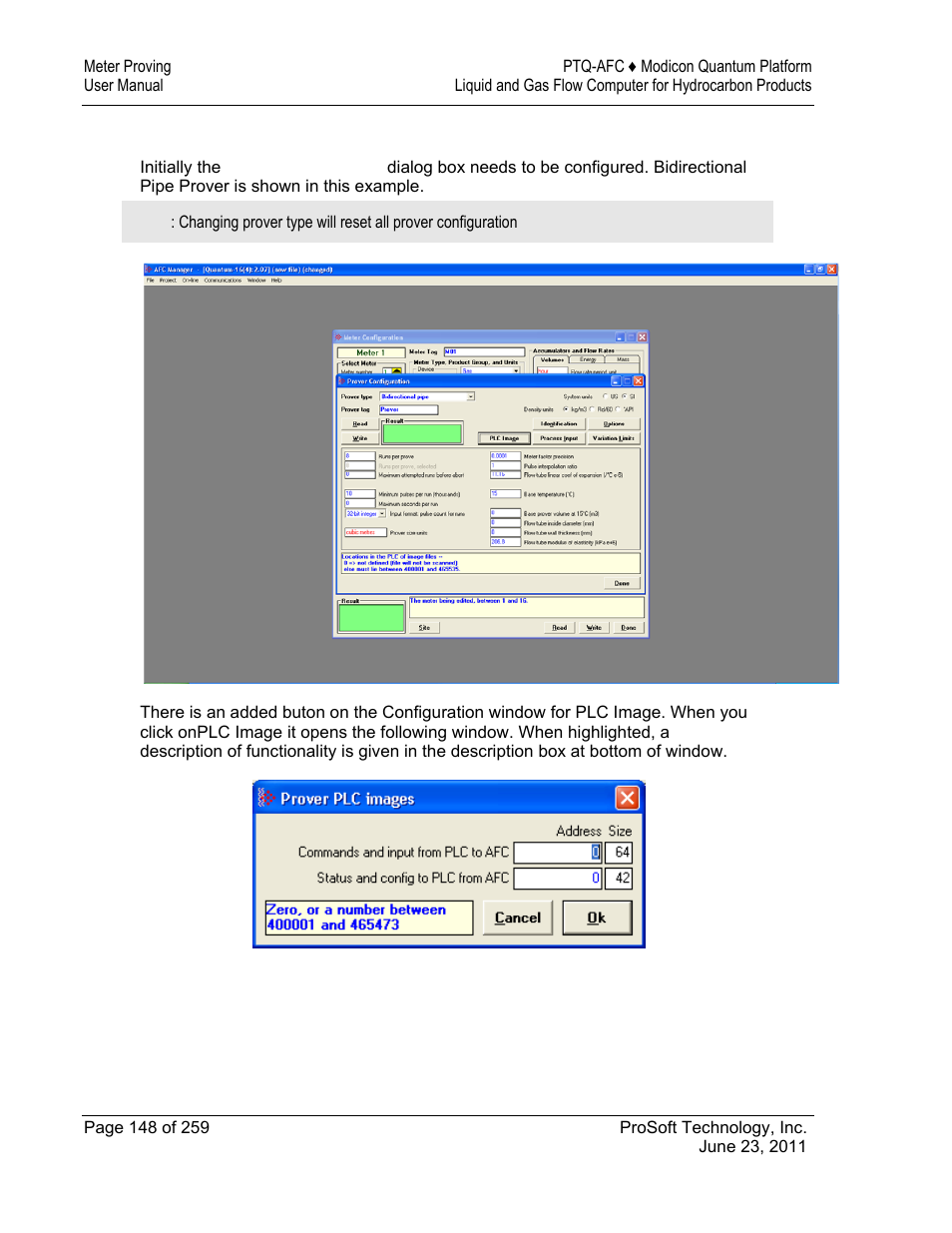 ProSoft Technology PTQ-AFC User Manual | Page 148 / 259